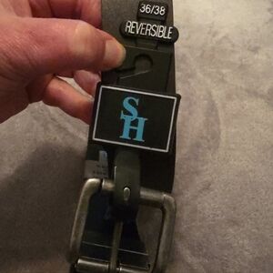 Black/Brown Reversible Men's Belt 36/38